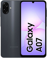 Смартфон Samsung Galaxy A07 4/64 ГБ черный