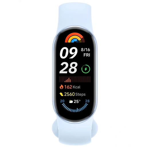 Умный браслет Xiaomi Mi Smart Band 9, синий (Global)