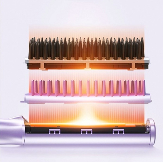 Электрическая расческа ShowSee Straight Hair Comb E1-P, розовый