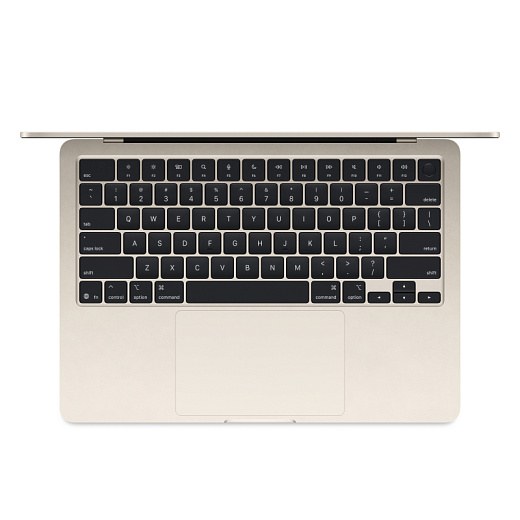 Apple MacBook Air 13" (M4 10C CPU, 8C GPU, 2025) 16 ГБ, 256 ГБ SSD, starlight