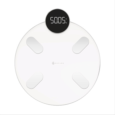 Умные электронные весы Xiaomi Haylou Smart Body Fat Scale, белые