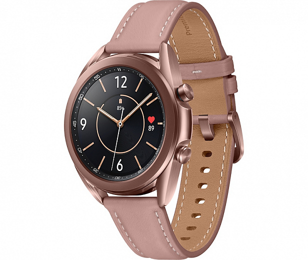 Умные часы Samsung Galaxy Watch3 41 мм, бронза/розовый