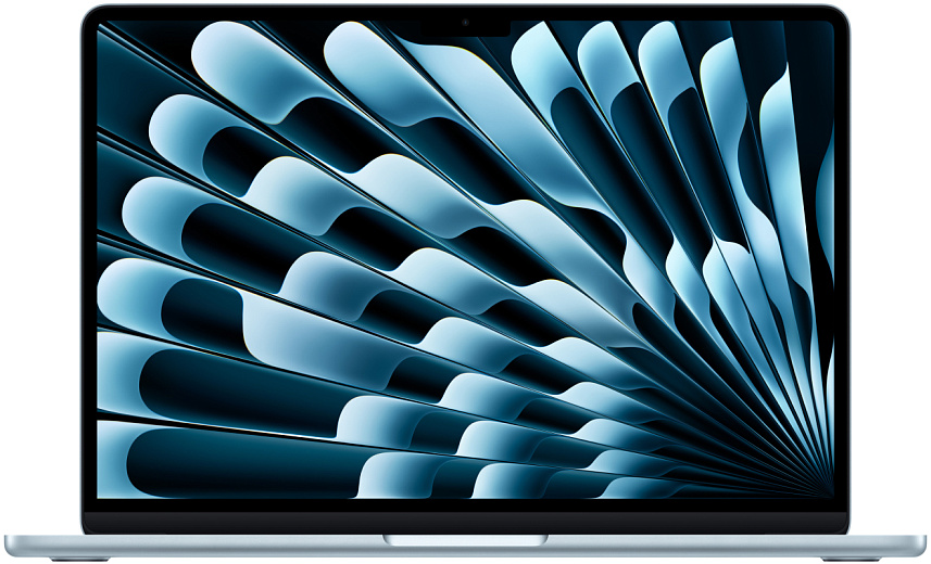 Apple MacBook Air 13" (M4 10C CPU, 8C GPU, 2025) 16 ГБ, 256 ГБ SSD, sky blue