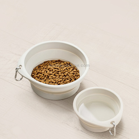 Складная миска для животных Xiaomi Pet Silicone Folding Bowl 1.3L