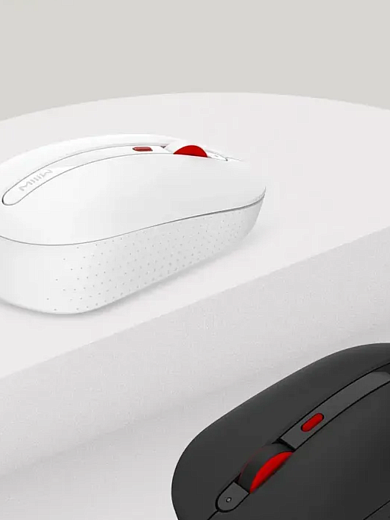 Беспроводная компьютерная мышь Xiaomi MIIIW Wireless Soft Tone, черная (MW23M22)