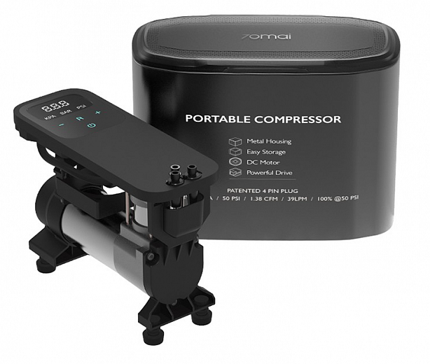 Автомобильный компрессор 70mai Air Compressor (Midrive TP01), черный