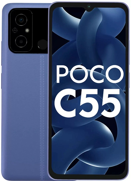 Смартфон Xiaomi Poco C55 6/128Gb Blue