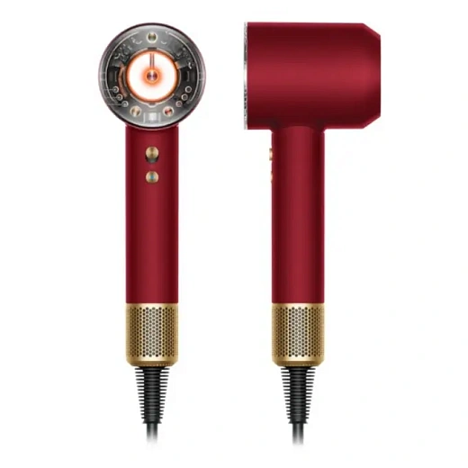 Фен Dyson Supersonic Nural HD16, Red Velvet/Gold