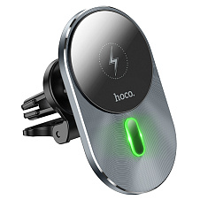 Автомобильный держатель HOCO CA91 Magic magnetic, с беспроводной зарядкой