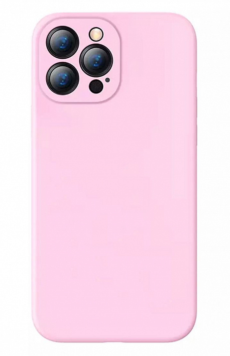 Чехол Baseus Liquid Silica Gel Case для iPhone 13 Pro (Розовый)