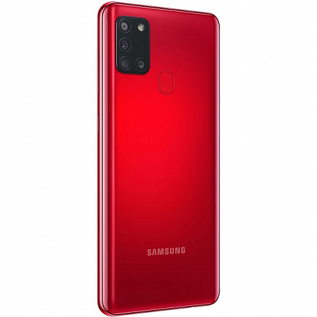 Смартфон Samsung Galaxy A21s 3/32GB, красный