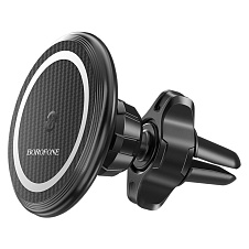 Автомобильный держатель Borofone BH45 15W для iPhone 12/13/14 (с зарядкой MagSafe)