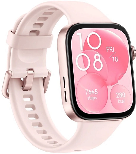 Умные часы HUAWEI Watch Fit 3, розовый
