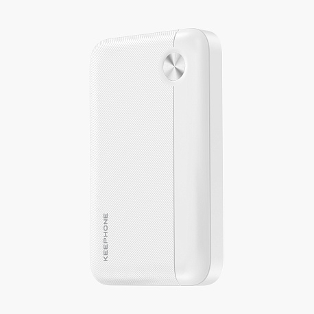 Внешний аккумулятор Keephone Miller 10000mAh PD 22.5W, белый
