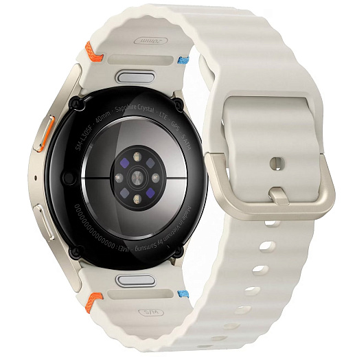 Смарт-часы Samsung Galaxy Watch7 40mm LTE, белое золото