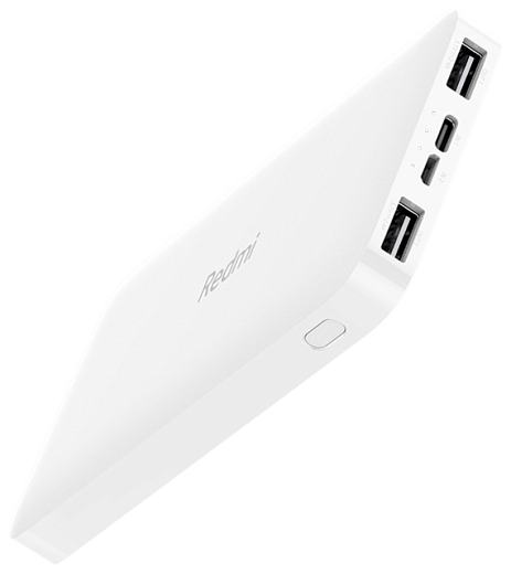Внешний аккумулятор Xiaomi Redmi Power Bank 10000 mAh White Внешний аккумулятор Xiaomi Redmi Power Bank 10000 mAh White