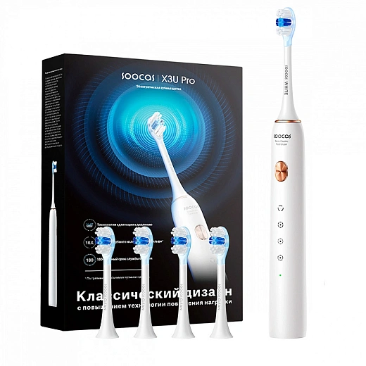 Электрическая зубная щетка Soocas X3U Pro, белая