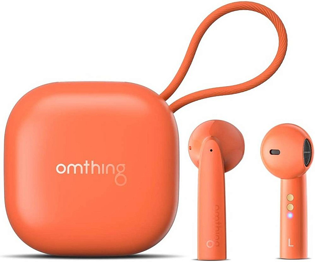 Беспроводные наушники Xiaomi 1MORE Omthing AirFree Pods (EO005) (Оранжевый)