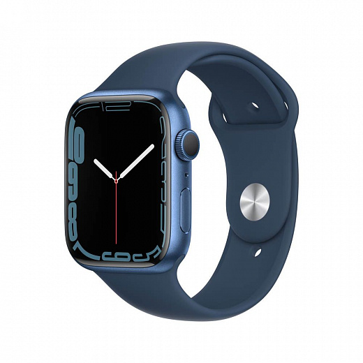 Умные часы Apple Watch Series 7 45 мм Aluminium Case RU, синий омут