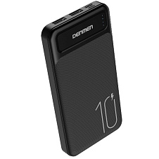 Внешний аккумулятор Denmen DP09 10000mAh, Черный