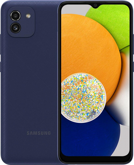 Смартфон Samsung Galaxy A03 3/32GB, Blue (EU)