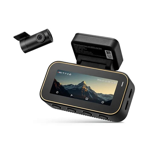 Видеорегистратор 70mai Dash Cam 4K A810 Lite, черный Видеорегистратор 70mai Dash Cam 4K A810 Lite, черный