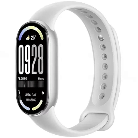 Фитнес-браслет Xiaomi Mi Smart Band 10, серебристый