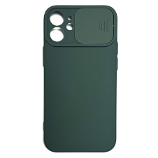 Накладка Silicone Case для iPhone 12 (с защитой камеры)