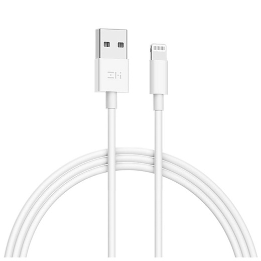 Кабель USB-A/Lightning ZMI 100 см (AL813C) белый