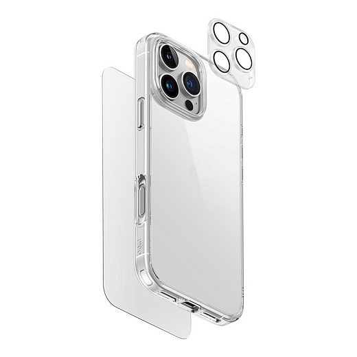 Накладка UNIQ ClearVue 360 3in1 для iPhone 16 Pro Max