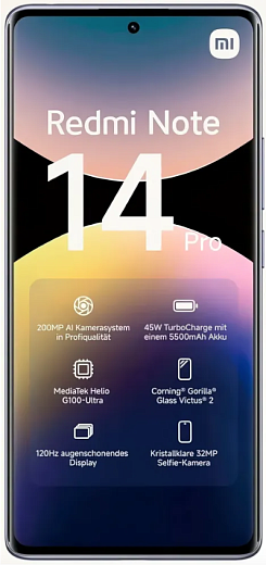 Смартфон Xiaomi Redmi Note 14 Pro 12/512Gb Purple