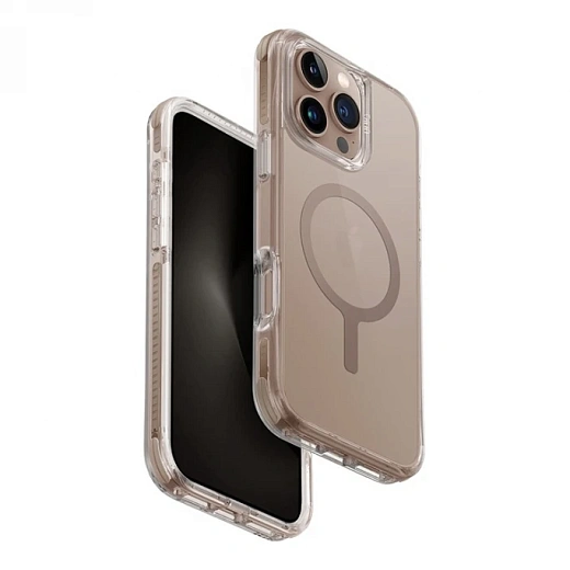 Накладка UNIQ Combat для iPhone 16 Pro (с MagSafe) (Золотой)