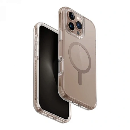 Накладка UNIQ Combat для iPhone 16 Pro (с MagSafe) (Золотой)