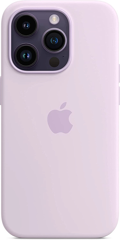Чехол Apple Silicone Case MagSafe для iPhone 14 Pro (MPTG3FE/A) (Сиреневый)