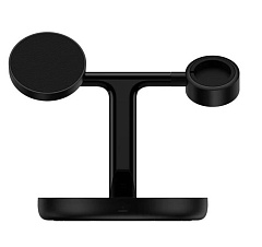Беспроводное зарядное устройство Baseus Swan 3в1 Wireless Magnetic Charging Bracket 20W Universal