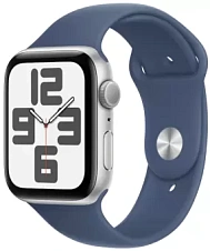 Умные часы Apple Watch SE (2024) 44mm Silver Aluminium Case with Blue Sport Band (EU)