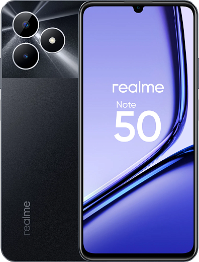 Смартфон Realme Note 50 4/128Gb, черный