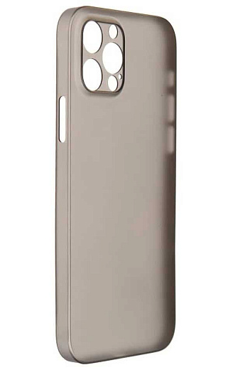 Накладка ультратонкая 0.2 мм для iPhone 12/12 Pro (Серый)