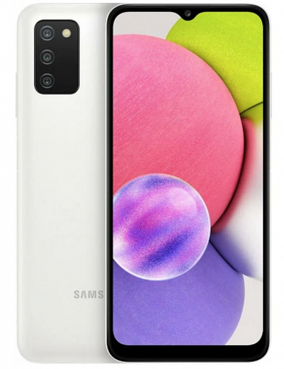 Смартфон Samsung Galaxy A03s 4/64 ГБ RU, белый