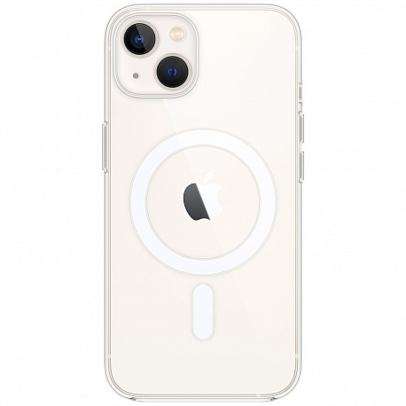 Накладка Magnetic Clear Case для iPhone 13 (Аналог с MagSafe)