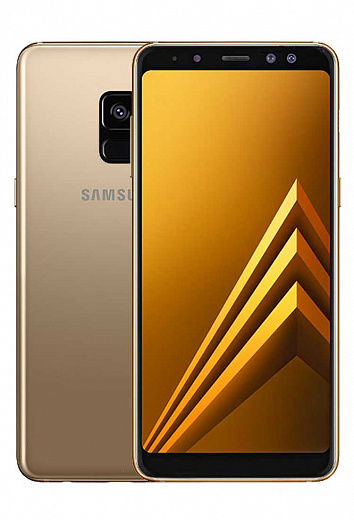 Смартфон Samsung Galaxy A8+ SM-A730F/DS Gold