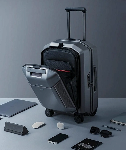 Чемодан Xiaomi Urevo 21" EVA серебристый