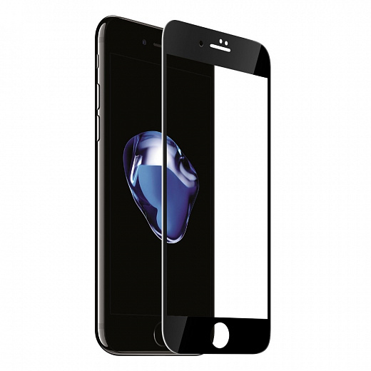 Стекло защитное 3D Borofone для iPhone 6/6s (Черный)