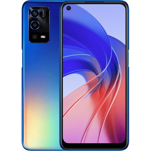 Смартфон OPPO A55 4/64 ГБ, синий
