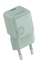 СЗУ MOCOLL Alfa Series 20W, зеленый (Type-C)