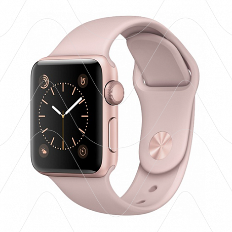 Смарт-часы Apple Watch Series 3 38mm Gold Aluminum Case with Pink Sport Band