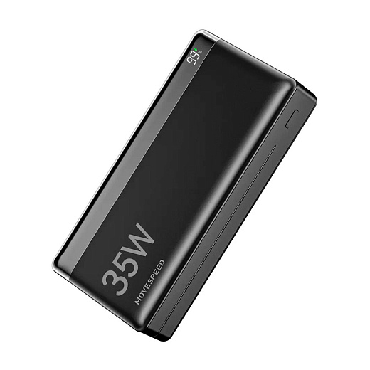 Внешний аккумулятор Movespeed 35W 20000mAh, 2xUSB - USB-C, Black
