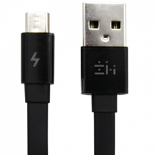 Кабель USB/Micro USB Xiaomi ZMI micro 100 см (AL600) техпак черный