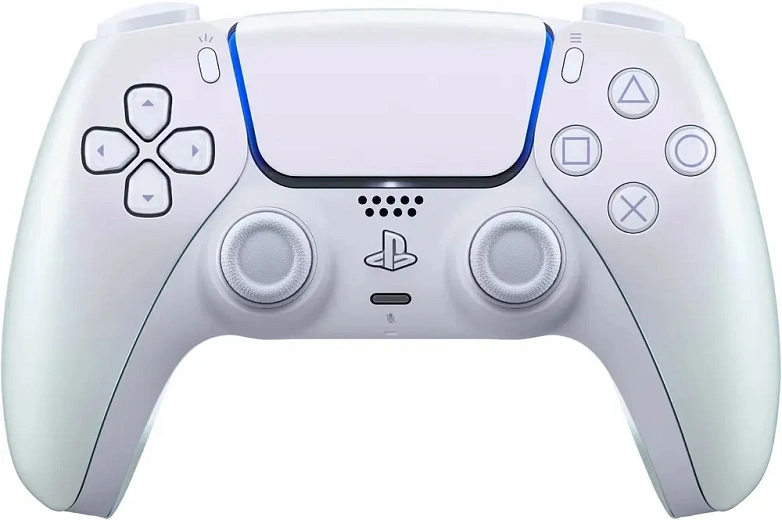 Геймпад Sony DualSense, жемчужный белый (PS5)