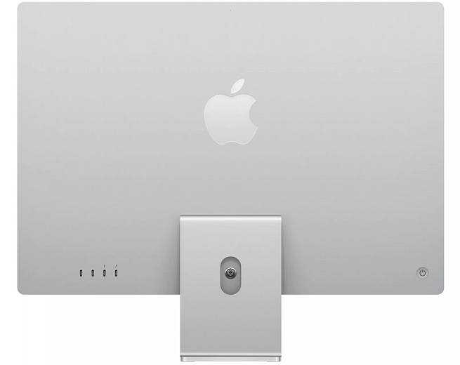 Apple iMac 24" Retina 4,5K, (M1 8C CPU, 8C GPU), 16 ГБ, 256 ГБ SSD, серебристый